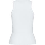 Haltertop - Effen - Jersey - Mouwloos - Slanke Pasvorm