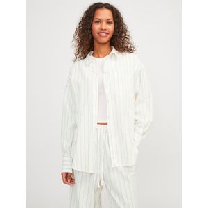 Overhemd - Poplin - Blauw - Katoen/Recycled Katoen/Linnen - Relaxed Fit