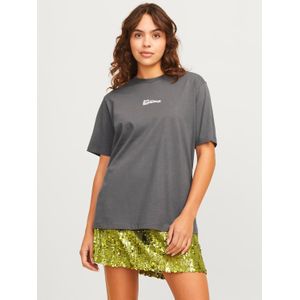 JACK & JONES Dames Jxgallery RLX Ss Print Tee JRS T-shirt, Thunderstorm, M