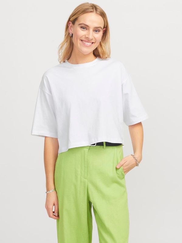 Jxandrea - T-shirts - Cropped - Korte Mouwen - Loose Fit