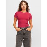 JJXX - JXFrankie - Shirt - Purper - Slanke Pasvorm - Kwartmouw