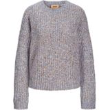 JACK & JONES Jxskyla Crew Neck gebreide gebreide trui voor dames, Coronet Blue, S