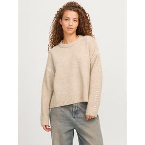 Jack & Jones JXITZEL Crew Neck Knit, Peyote, S