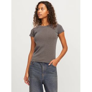 JACK & JONES Jxfriend STR Wash Ss Tee JRS T-shirt voor dames, Morel, S