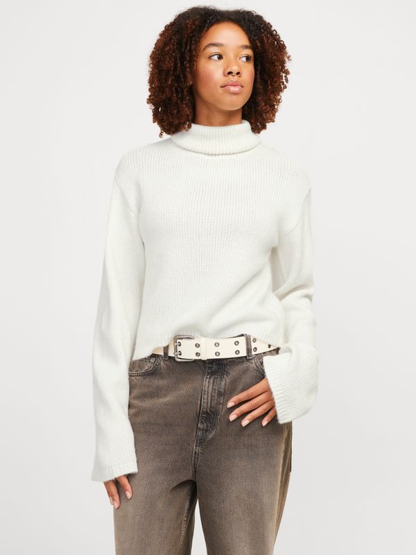 JJXX - JXRosanna - Gebreide Trui - Zwart/Wit - Col