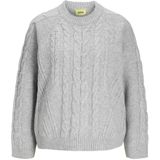 Jxjosie - Gebreide Pullover - Wide Fit - Ronde Hals - Lange Mouwen