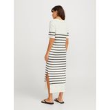 Jxlayla - Gebreide Jurk - Maxi Lengte - Korte Mouwen - Regular Fit