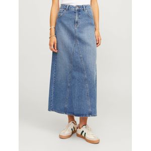 JACK & JONES Jxrida Denim Mw Ankle Skirt DNM Jeansrok voor dames, blauw (medium blue denim), M