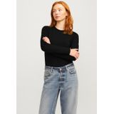 T-shirt - O-hals - Lange Mouwen - Stretch Fit - Gekamd Jersey