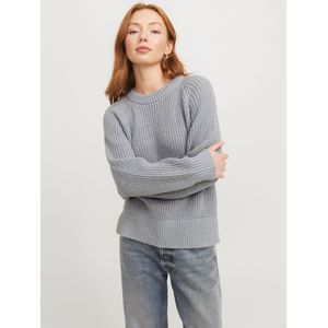 JXCAROLINA Crew Neck Knit, lichtgrijs gem., XS