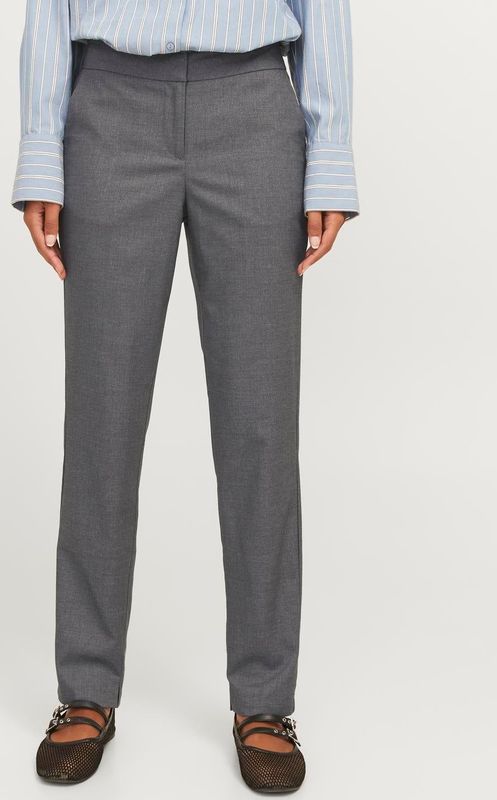 JJXX JXELLIS REG TAP MW Pant TLR NOOS, dark grey melange, M