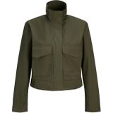 JACK & JONES JXANNA Short Field Jacket OTW SN Damesjas, Dusty Olive, M, Dusty Olive, M
