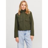 JACK & JONES JXANNA Short Field Jacket OTW SN Damesjas, Dusty Olive, M, Dusty Olive, M