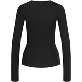 Jack & Jones - Jjxx Jxharmony - T-shirt - Zwart - Lange Mouwen