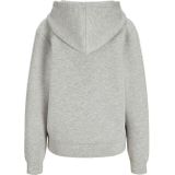 JACK & JONES Jxemma Ls Scuba Hood SWT Sweatjack voor dames, lichtgrijs gem., M
