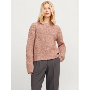 JACK & JONES Jxskyla Crew Neck gebreide gebreide trui voor dames, Moonlite Mauve, M