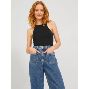 JACK & JONES Dames JJXX JXIVY Tight SL Oneck Dream Body, Zwart / Print: Tonal Print, M