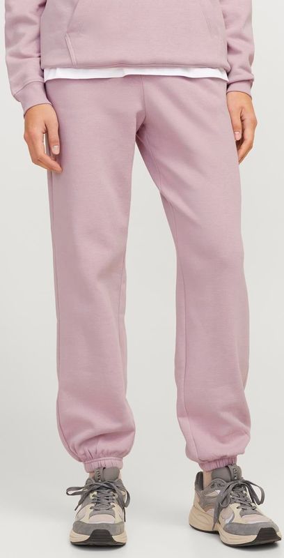 JACK & JONES Dames JXABBIE HW REL Every Brush Pants NOOS joggingbroek, Carmine Rose/Print: Magenta JJXX Logo, S