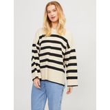 JJXX Trui 'ANA'  beige / zwart