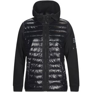 Peak Performance - Hybrid Zip Hoodie - Hoodie met Donsvulling - Zwart