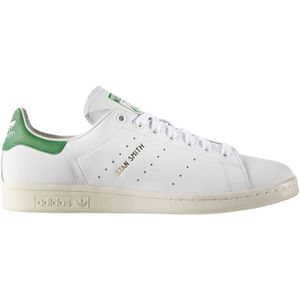 adidas - Stan Smith - Lederen Sneakers met Groene Details