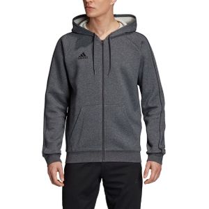 adidas Core18 Sporttrui - Maat S  - Mannen - grijs - zwart