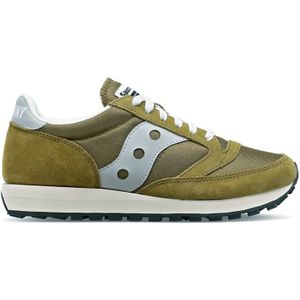 Saucony - Jazz 81 - Olijfgroene Sneakers