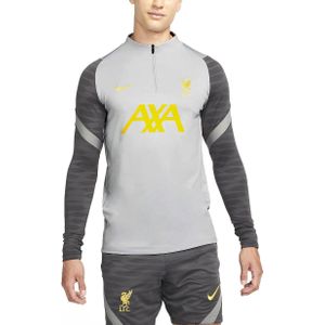 Nike Liverpool FC Strike Drilltop Sporttrui - Mannen - wit - donker grijs - geel