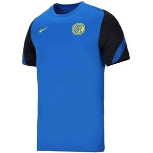 Nike Sportshirt - Mannen - blauw zwart geel