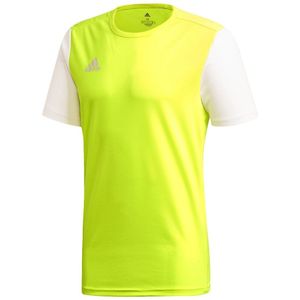 adidas Estro Sportshirt4 - Jongens - geel wit