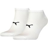 Puma - Sport Light Sneaker Socks 2P - Witte Sportsokken