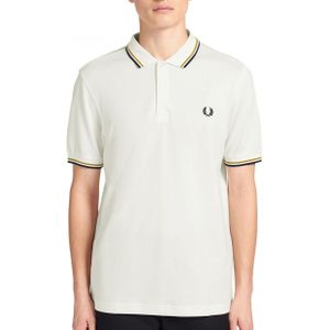 Fred Perry - Twin Tipped Shirt - Witte Polo