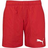 Puma - Boys Swim Mid Length Short - Rode Zwembroek Jongens