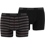 Puma - Stripe Boxer 2P - Gestreepte Boxers