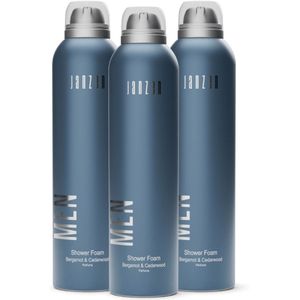JANZEN Shower Foam For Men 3-pack