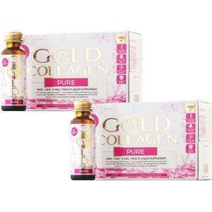 Gold Collagen Pure 10 x 50ml - 2-Pack