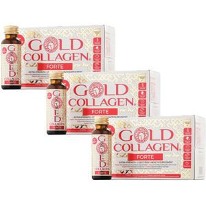 Gold Collagen Forte 10 x 50ml - 3-Pack