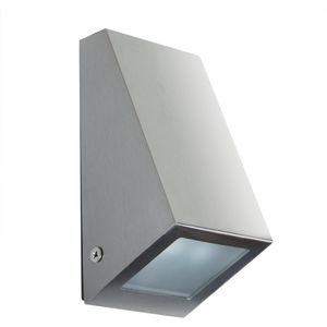 Buitenverlichting Downlighter Klein RVS muurlamp