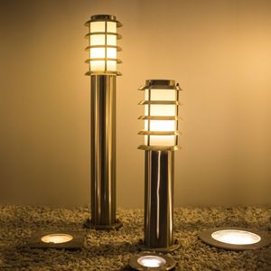 Soll 2 RVS Tuinlamp set van 3