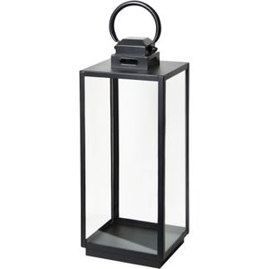 Michigan Windlicht Zwart Small