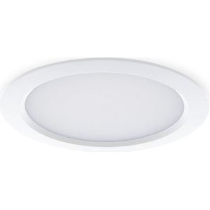 LED Paneel Plafondlamp 24W, Rond ⌀23cm, Warm Wit, Inbouw