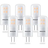 Philips CorePro 2,1W (20W) G4 LED Steeklamp Dimbaar Warm Wit 6-Pack