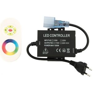 LED Neon Flex RGB Controller Aansluitstekker Met Touch Afstandsbediening