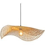 Bamboe Hanglamp, Handgemaakt, Naturel, ⌀75 cm