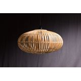 Bamboe Hanglamp, Handgemaakt, Naturel, ⌀50 cm
