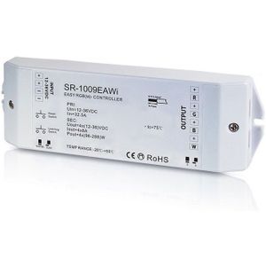 LED RGBW RF Wifi Controller 12-36V, 4CH, 8A, Pro