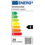 LED Strip Set, 5 Meter, 5 Watt/meter, Warm Wit, Met Adapter & Draadloze Dimmer