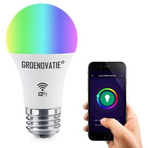 E27 Wifi Smart LED Lamp 9W, TUYA, RGBW