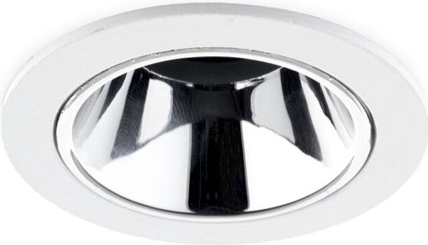 LED Inbouwspot 7W CREE, Rond, Ø64mm, Kantelbaar, Dimbaar, Wit/Zilver, Warm Wit