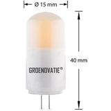 G4 LED Lamp 3W COB Warm Wit Dimbaar 6-Pack